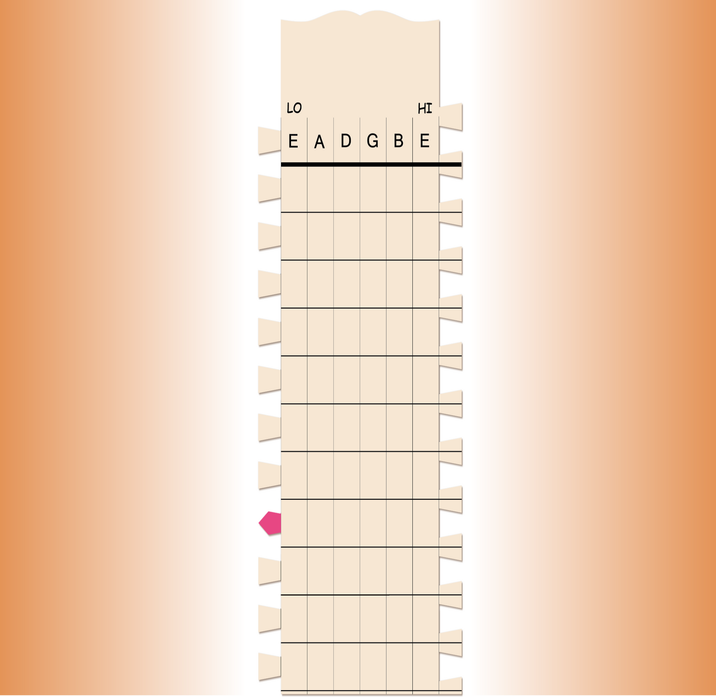 Blank Stick, Single Stick